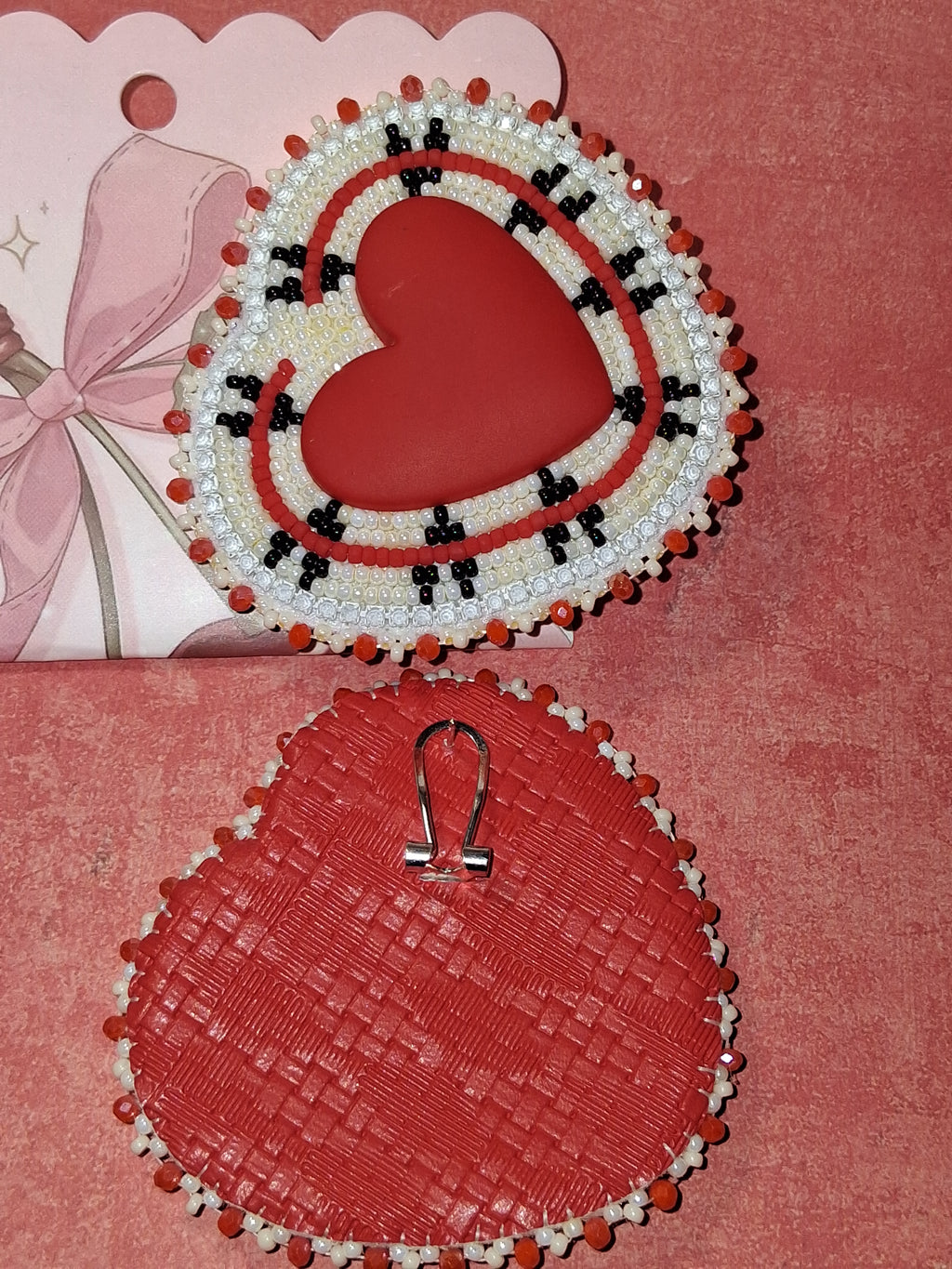 Heart on Heart Earrings