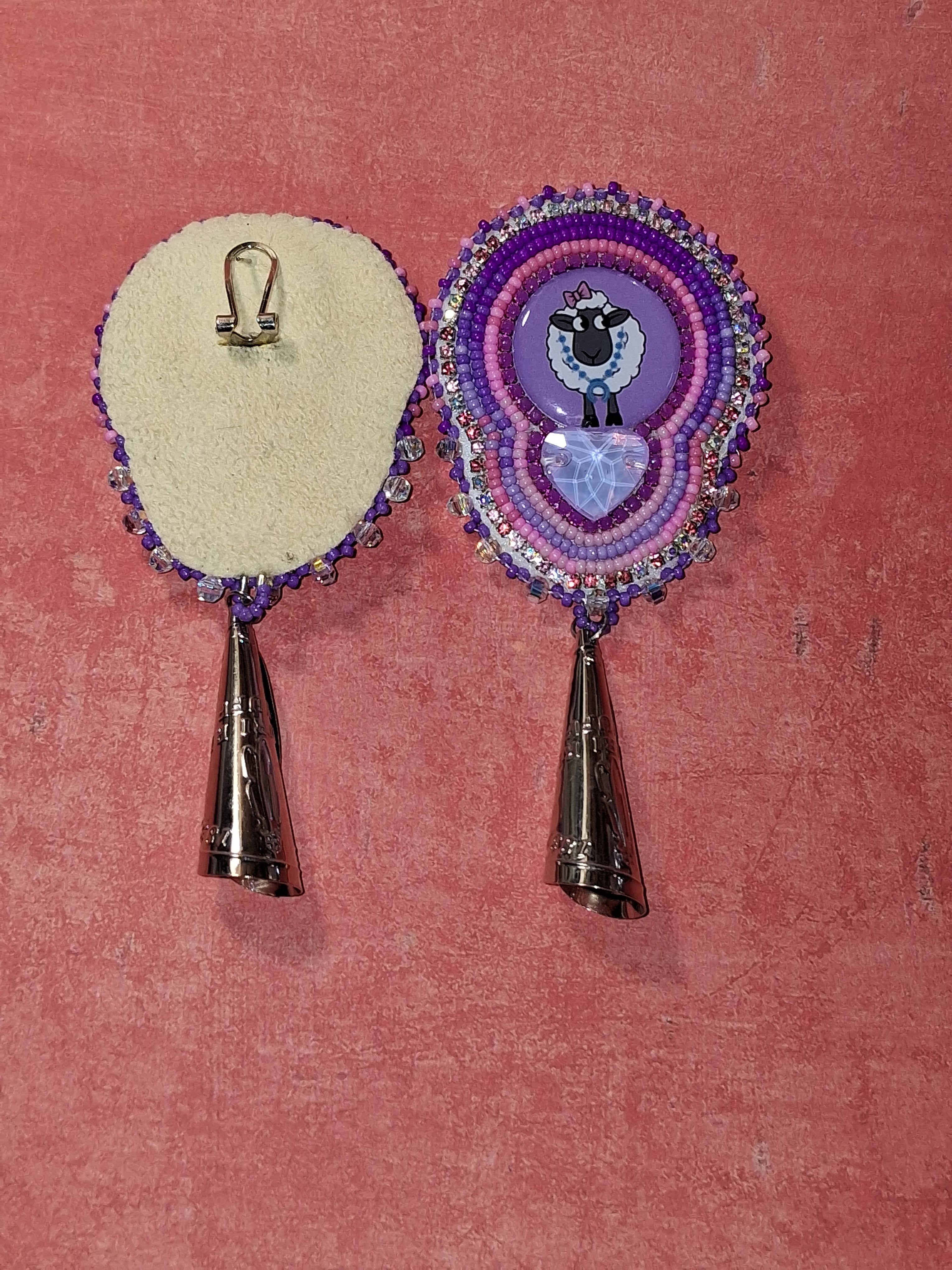 Bouji Sheep Jingle Earrings