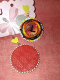 Fire Colors Humming Earrings