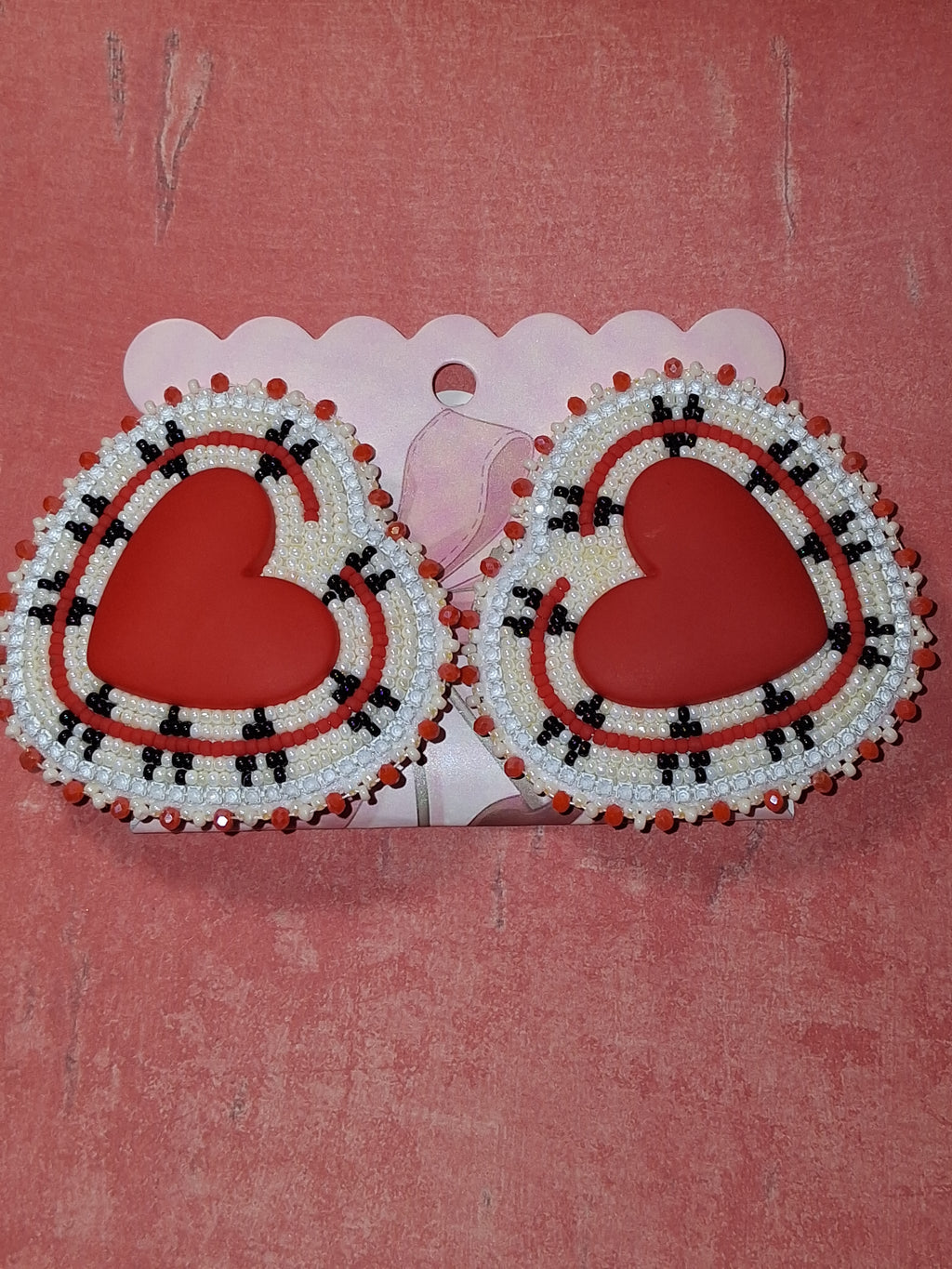 Heart on Heart Earrings