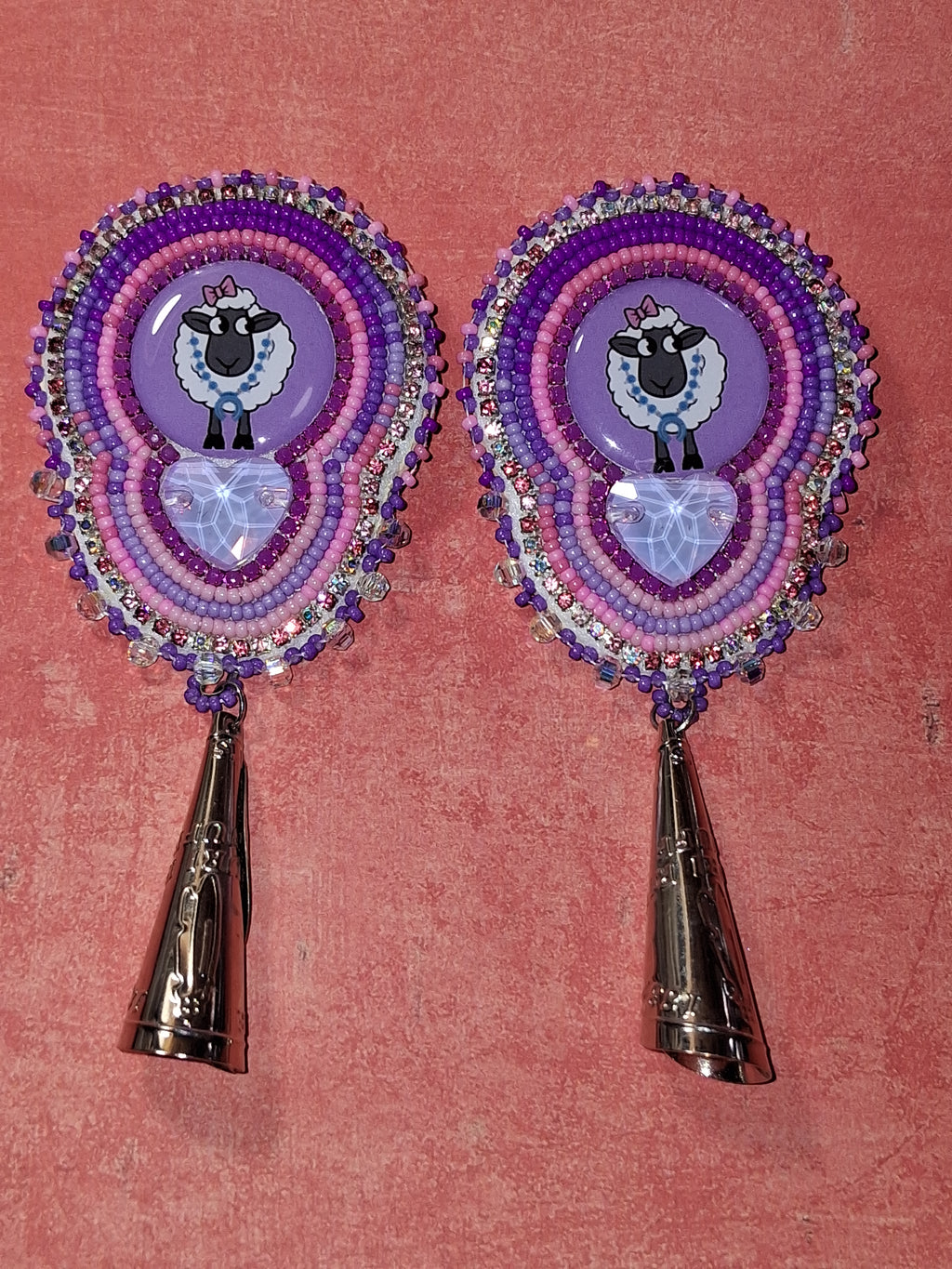 Bouji Sheep Jingle Earrings