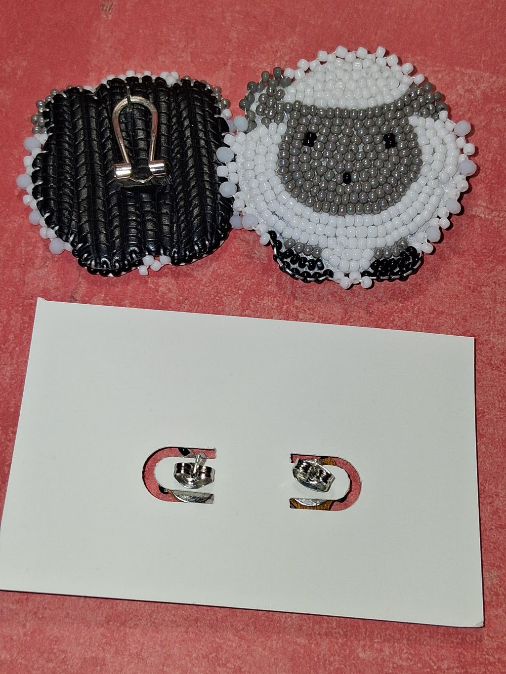 Mommy & Baby Sheep set Earrings
